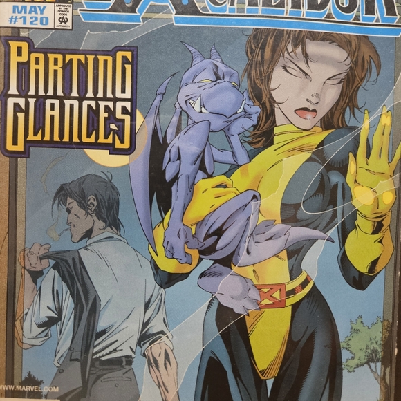 Excalibur #120 Marvel Comics 1988 Comic Book Parting Glances - Picture 4 of 5